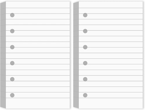 200 sheets blank lined paper - 200,