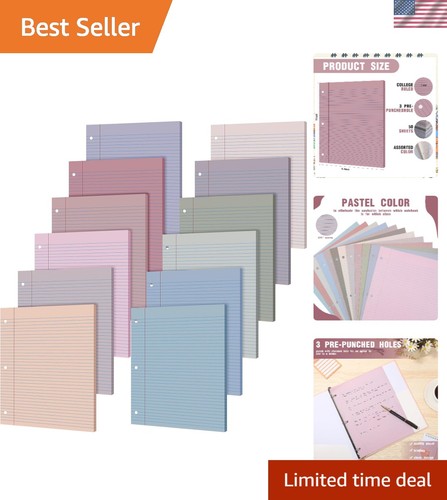 600 sheets colored - loose, leaf