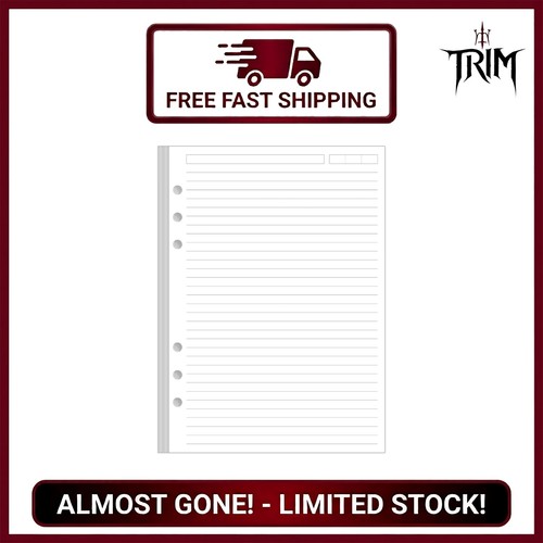 Hole lined paper - refills, for